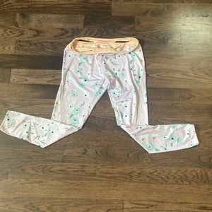 Mint Lilac Athletic Leggings